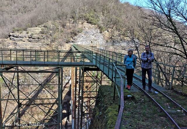 Sopralluogo di mangia trekking a Gordana, Zeri