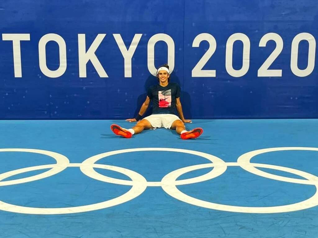 Lorenzo Musetti alle Olimpiadi di Tokyo 2020