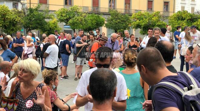 manifestazione no green pass