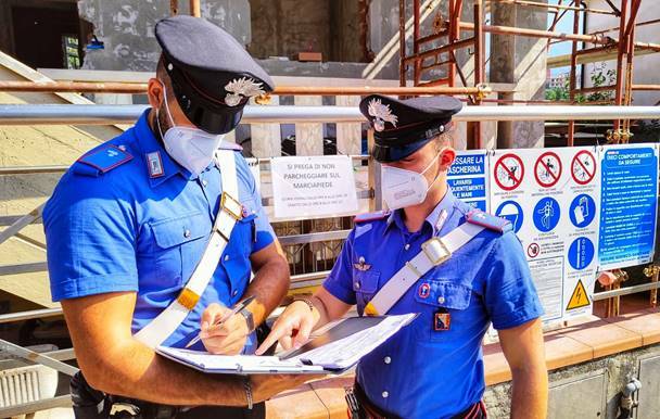 Carabinieri cantieri