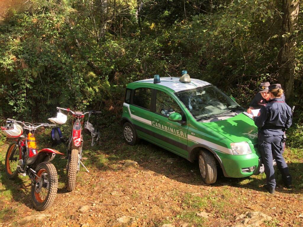 motocross moto trial carabinieri forestali