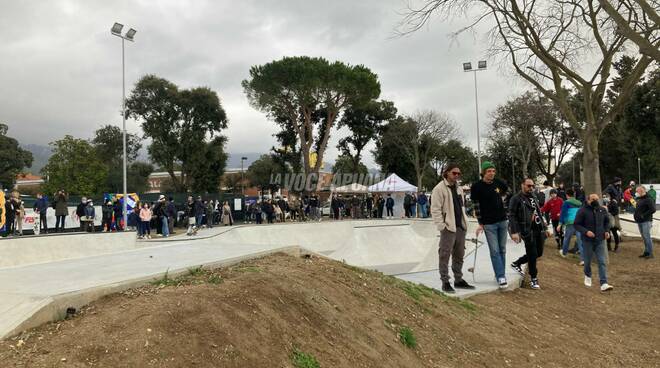 Inaugurazione skatepark del Viale Roma