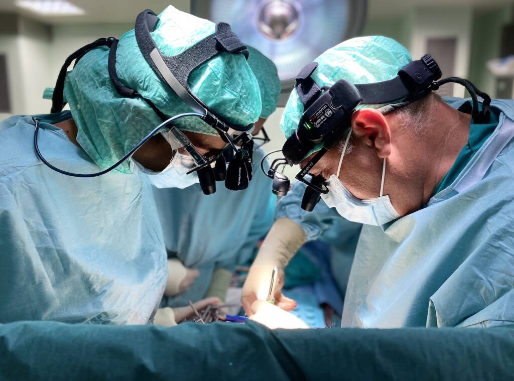 sala operatoria intervento chirurgico marco solinas
