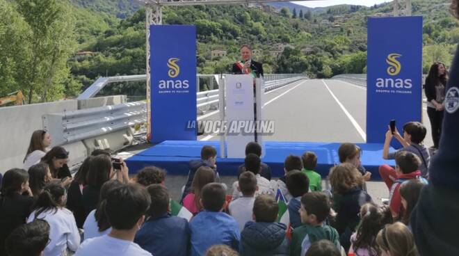 inaugurazione nuovo ponte albiano