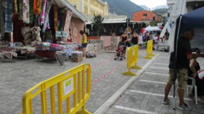 Il gradino di piazza Matteotti