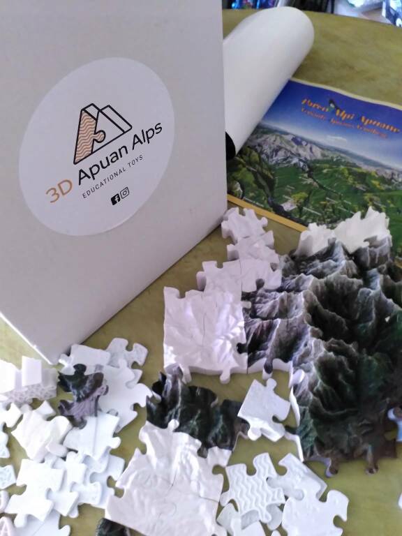 Puzzle 3D Alpi Apuane