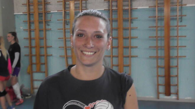 Il capitano del Podenzana Volley Francesca Leonardi