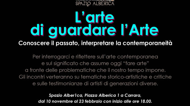 “The Art of Looking at Art”: the new review of Spazio Alber1ca